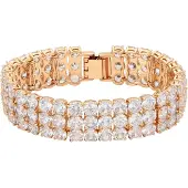 NAEMI Armband goud / wit