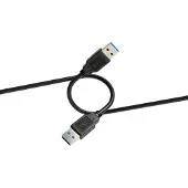 ISY Iuc-1011 Usb-a 3.0 15m Zwart