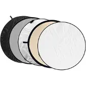 Godox 5-in-1 Black, Silver, Soft Gold, White, Translucent - 60cm