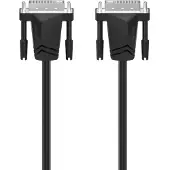 Ginza.se 00200706 DVI-kabel DVI Aansluitkabel DVI-I 24+5-polige stekker, DVI-I 24+5-polige stekker 1.50 m Zwart