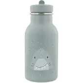 Trixie Thermos Drinkfles - Mr. Shark - RVS Waterfles voor kinderen - Lekvrije Fles - 350ml - Blauw