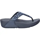 FitFlop Lulu crystal-mix toe-post sandals