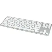 Matias Draadloos Toetsenbord US QWERTY zonder Numpad voor MacBook zilver - FK408BTS