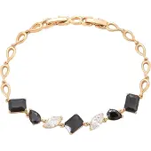 NAEMI Armband goud / zwart / transparant