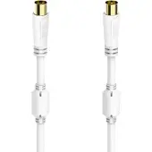 Ginza.se Antennekabel - - 5,0 m - Goud - 100 dB - Coaxiaal man/vrouw