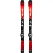 Rossignol - Packs (ski's & bindingen) - Hero Jr 130-150 + Xpress 7 GW B83 2026 voor Unisex - Kindermaat 130 cm - Rood