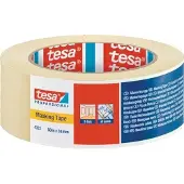 TESA STANDARD 04323-00043-00 Schilderstape tesakrepp Beige (l x b) 50 m x 38 mm 1 stuk(s)