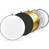 Caruba 5-in-1 Gold, Silver, Black, White, Translucent - 80cm