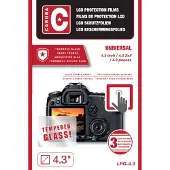 Caruba Beschermglas voor 4,3" scherm (2 stuks)