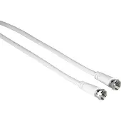 Hama 00205040 coax-kabel 10 m F Wit