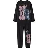 Name it Nachtkledij blauw / pink / zwart