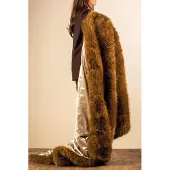 Hoii JULIETTE | plaid 140x180 cm | Otter | bruin |