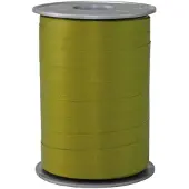 Mtis Krullint Paperlook Olijf Groen – Cadeaulint - 10mm