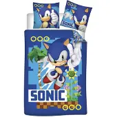 Sonic The Hedgehog - Dekbedovertrek - 140x200 Cm - 100% Katoen
