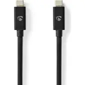 Nedis CCGL66040BK10, 1 meter, USB-C, USB-C, USB4 Gen 3x2