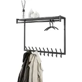Ylumen Kapstok Tenaro B 100 cm H 80 cm marmer zwart