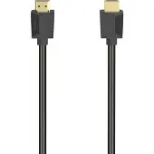 Hama 00200704 HDMI-kabel HDMI Aansluitkabel HDMI-A-stekker, HDMI-A-stekker 5.00 m Zwart 4K UHD