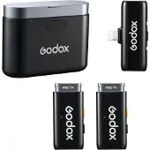 Godox Wes 2-person Wireless Microphone System For Lightning Devices (2.4 Ghz)