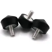 Caruba 1/4" Tripod Spike Rubber / 22mm (3 stuks)