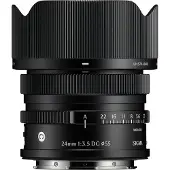 Sigma 24mm f/3.5 DG Contemporary L-mount objectief Zwart