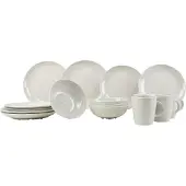 Gimex Solid Line Servies - Granite - Beige - 16-Delig