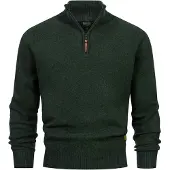 INDICODE JEANS Trui 'INTrax' donkergroen