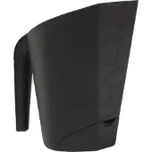 Eda Plastiques XL Pelletschep, kunststof, zwart