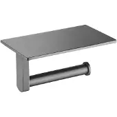 Guido Gusto Toiletrolhouder 18 cm gun metal