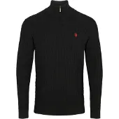 U.S. POLO ASSN. Trui 'Romeo' zwart