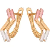 Gaya Oorbellen rose-goud / oudroze / zilver