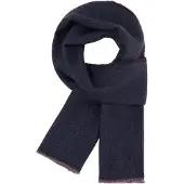 Boggi Milano Sjaal navy / donkerrood