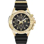 Philipp Plein - Heren Horloge The Skull - Zwart