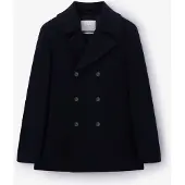 Sissy-Boy Donkerblauwe Wollen Peacoat Jas | Maat: L