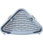 SmartaSaker Flex Douchemand - 30x19x9cm - hoekmontage - zelfklevend - leisteen blauw 1021299-1050