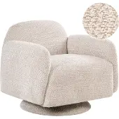 Beliani AAPUA - Fauteuil - Beige - Polyester
