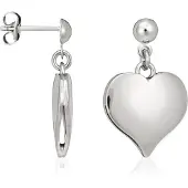 Orphelia Dames 925 Zilveren Oorbellen - Zilver ZO-5071