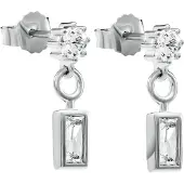 Orphelia 'Madelyn' Dames 925 Sterling Zilveren Oorbellen - Zilver ZO-7583