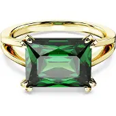 Swarovski 'Matrix' Dames Gouden Geplateerde Metalen Ring - Goud 5677140