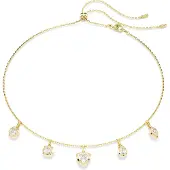 Swarovski 'Imber Organic' Dames Vergulde Metalen Ketting - Goud 5705463