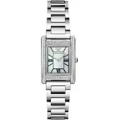 Emporio Armani Analoog horloge zwart / zilver / wit