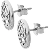 Orphelia 'Blair' Dames 925 Sterling Zilver Parel Oorbellen - Zilver ZO-7089