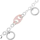 Orphelia Dames 925 Sterling Zilveren Armband - Zilver ZA-1814