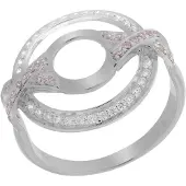 Orphelia Dames 925 Sterling Zilveren Ring - Zilver ZR-7095