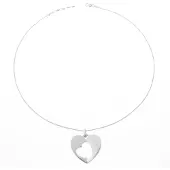 Orphelia Dames 925 Sterling Zilveren Ketting met Hanger - Zilver ZH-4308