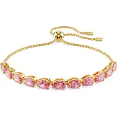 Swarovski Armband 'Matrix' goud / pink