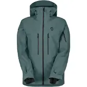 SCOTT - Ski jassen - Vertic Ripstop 3L Jacket M Frozen Blue voor Heren - Maat L - Blauw