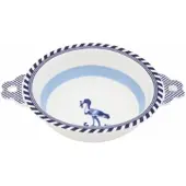 Pols Potten Kom x Rijksmuseum Bird Patterned Blue 17 cm