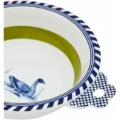 Pols Potten Kom x Rijksmuseum Bird Patterned Green 17 cm