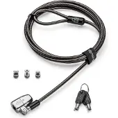Kensington ClickSafe 2.0 - 3 in 1 Laptopslot Universeel met Sleutel - Zwart