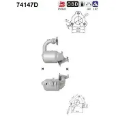 As 74147D Katalysator
